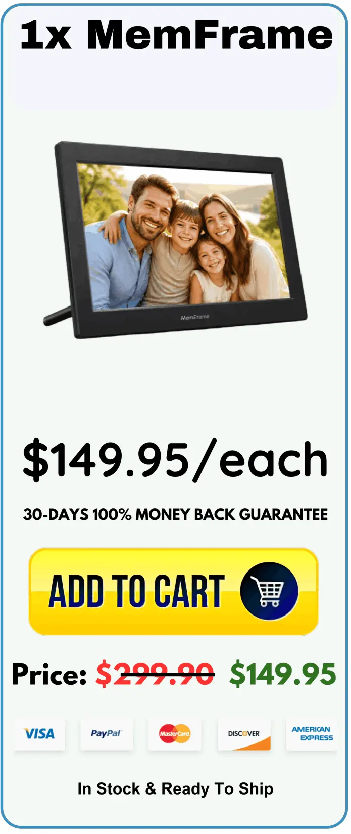 MemFrame price 